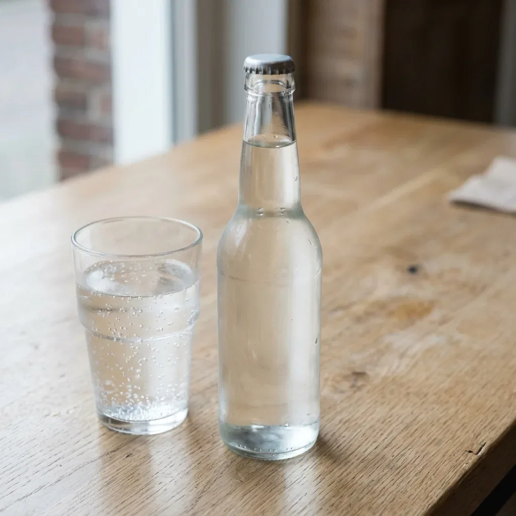 Bruiswater fles