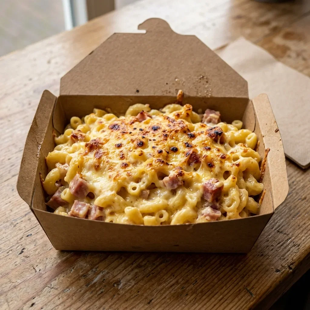 Macaroni ham en kaas