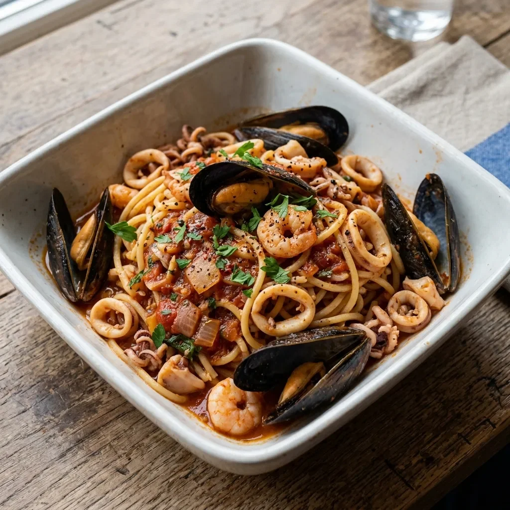 Spaghetti frutti di mare