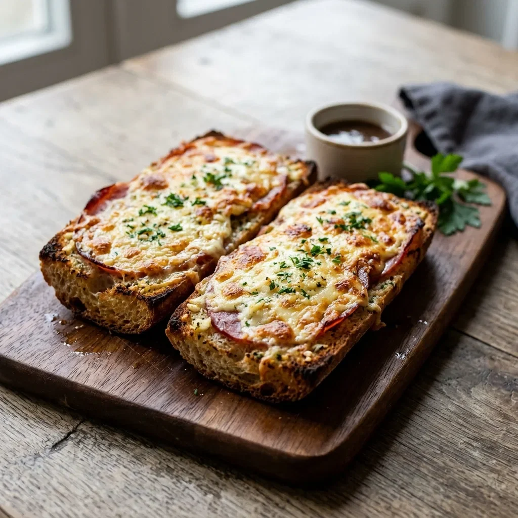 Lookbrood met ham