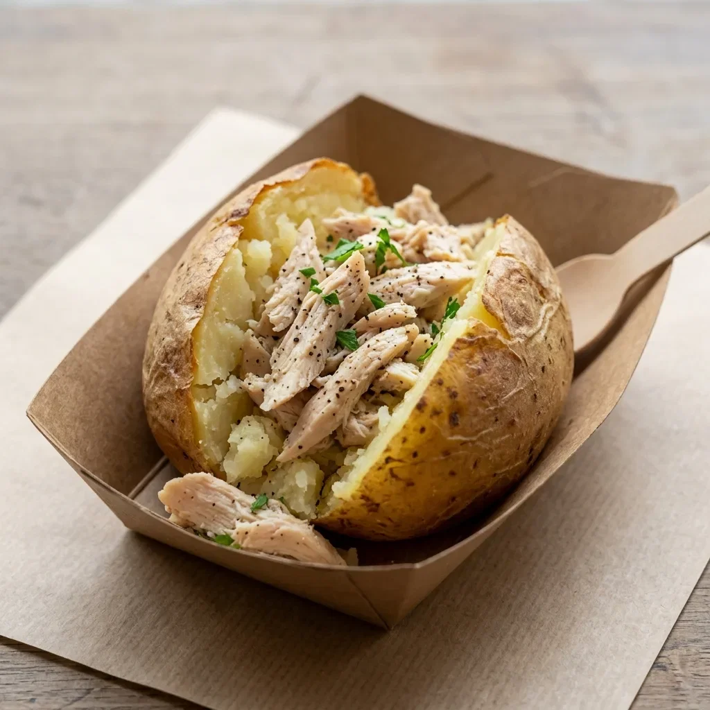 Baked potato kip