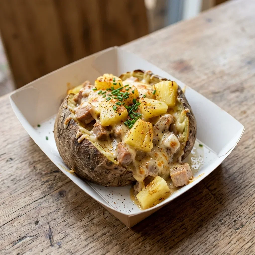 Baked potato varken hawaï