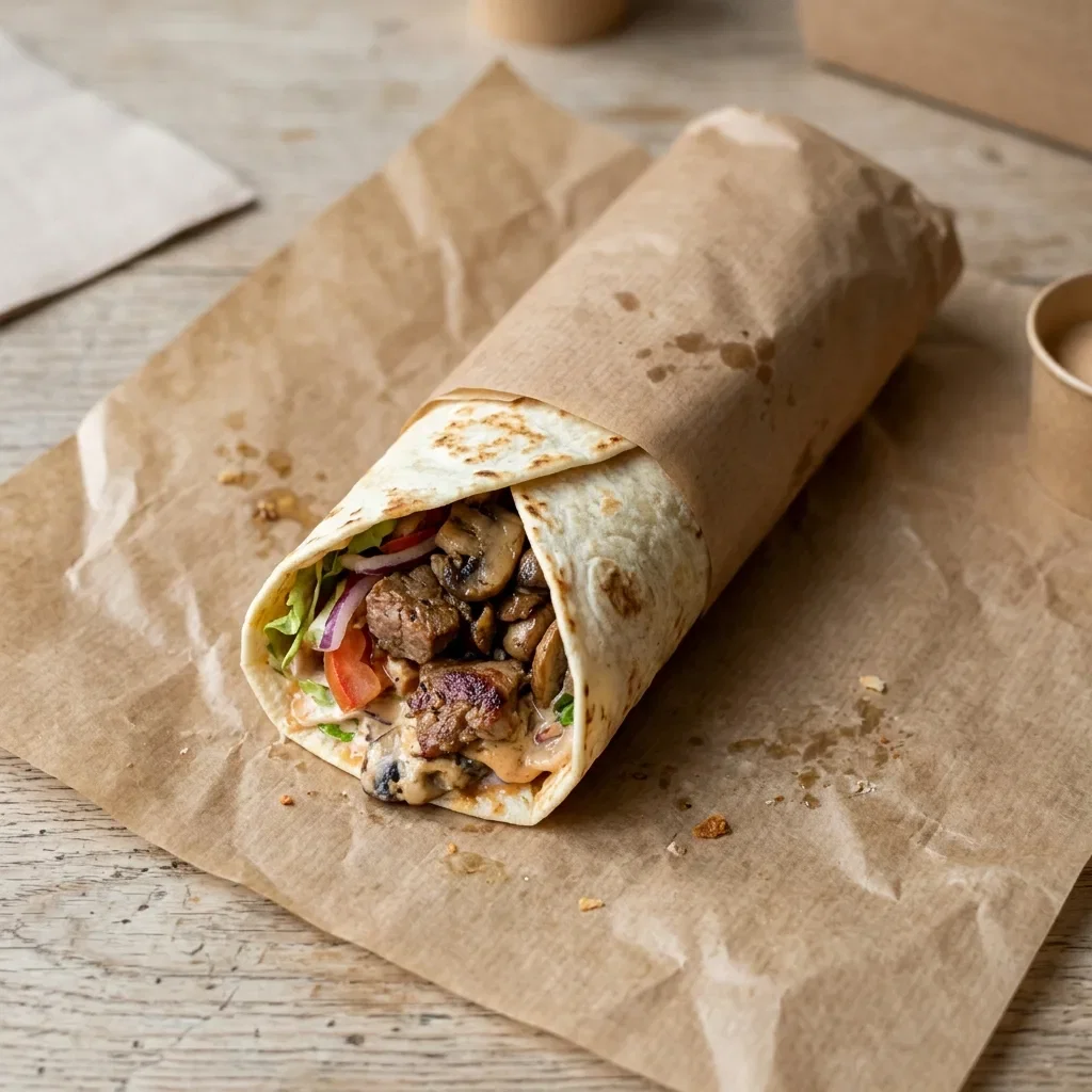 Durum lams champignons