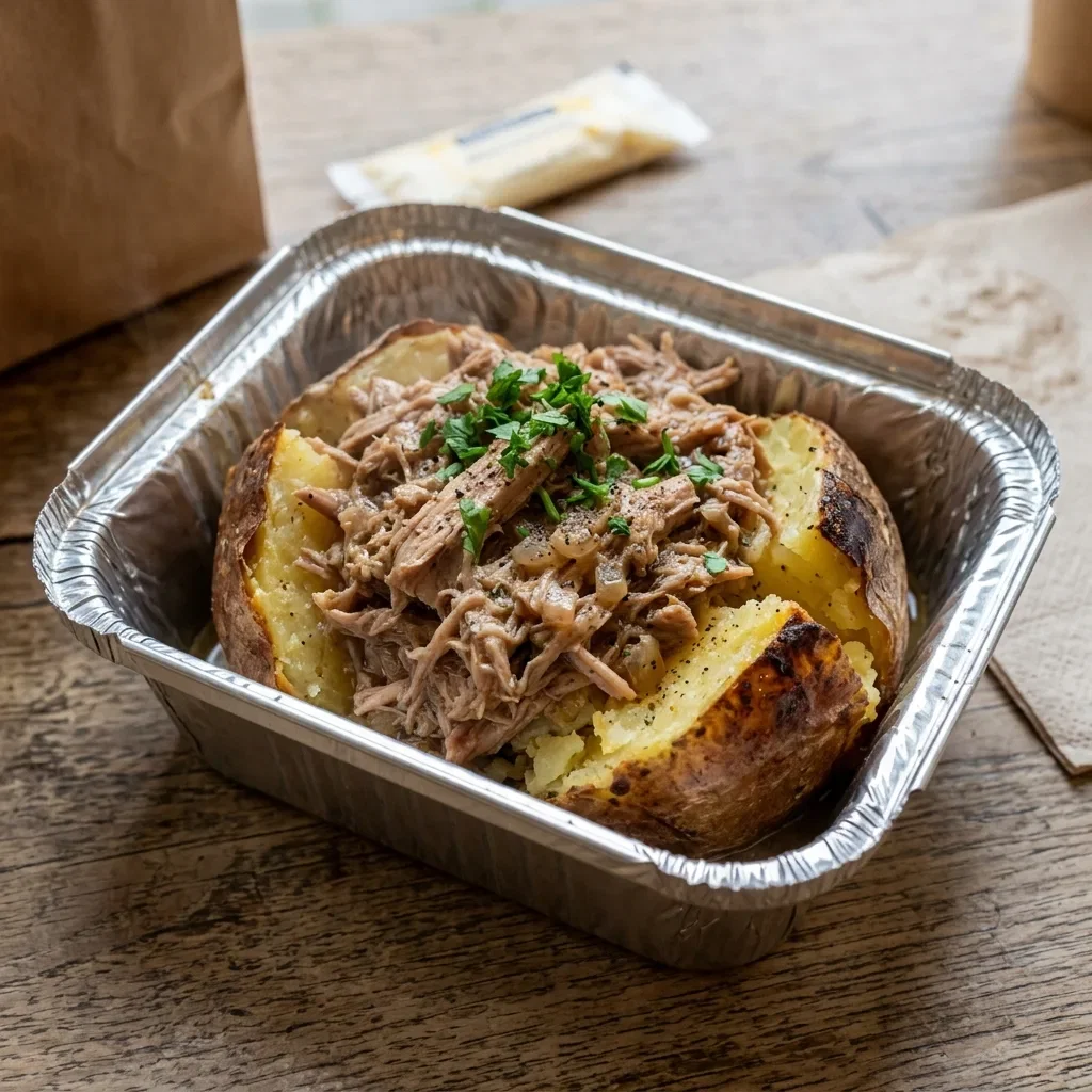 Baked potato varken