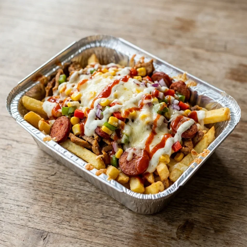 Kapsalon varken mexicano