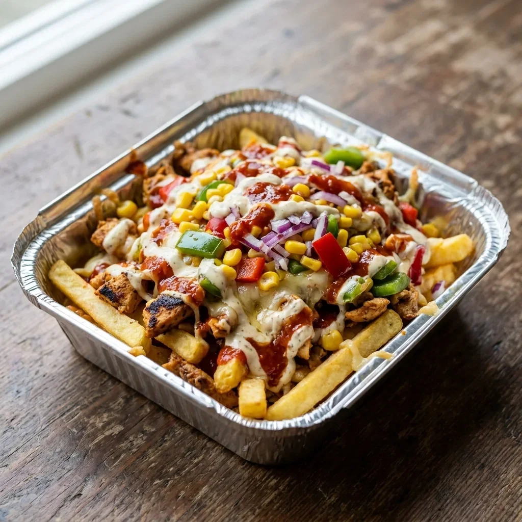 Kapsalon kip mexicano