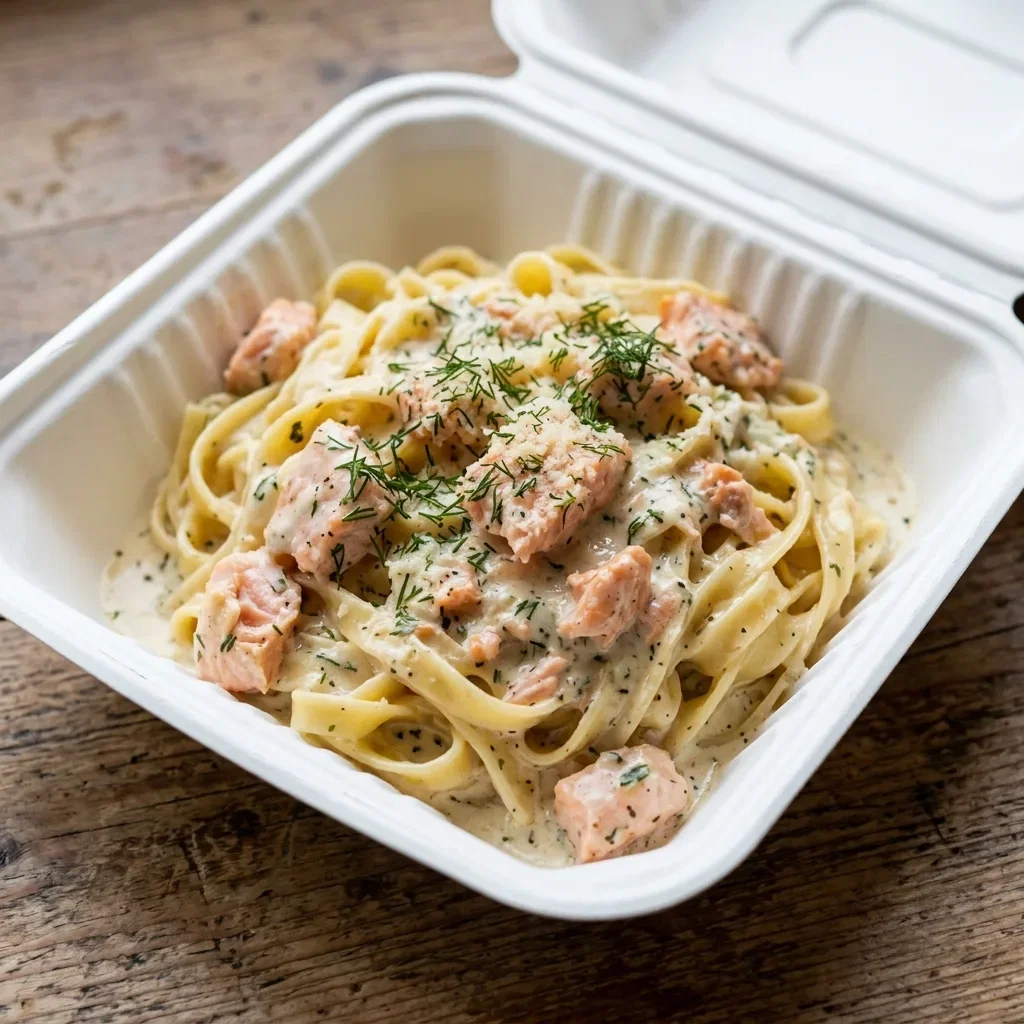 Tagliatelli salmone