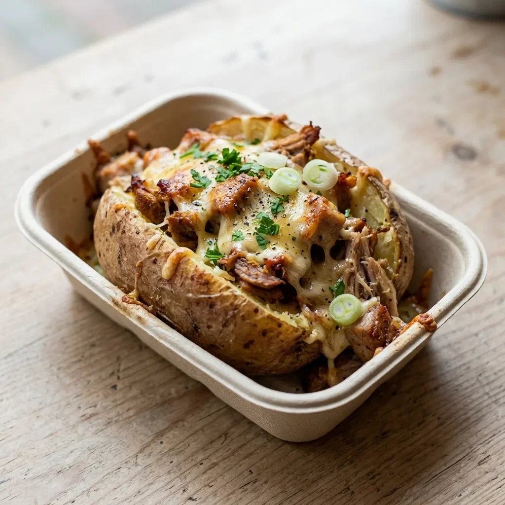 Baked potato varken kaas