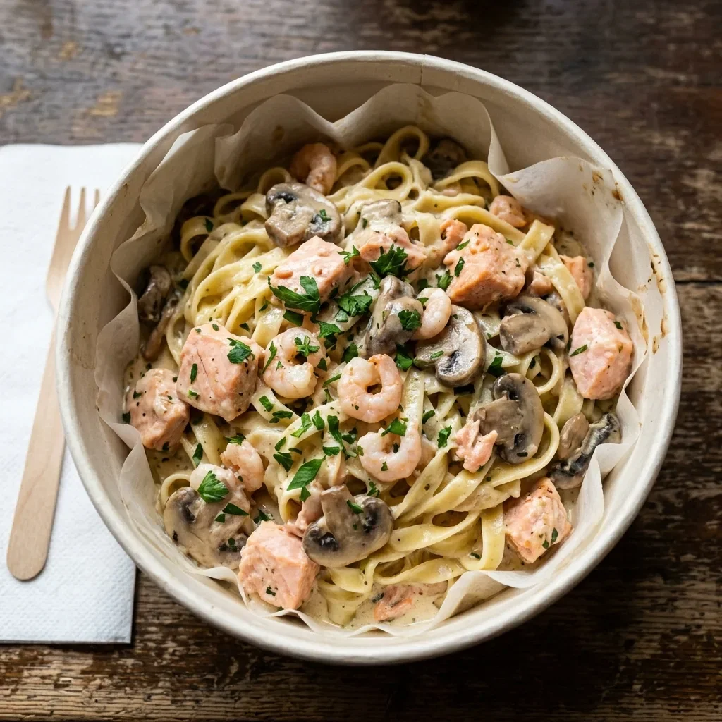 Tagliatelli sardina