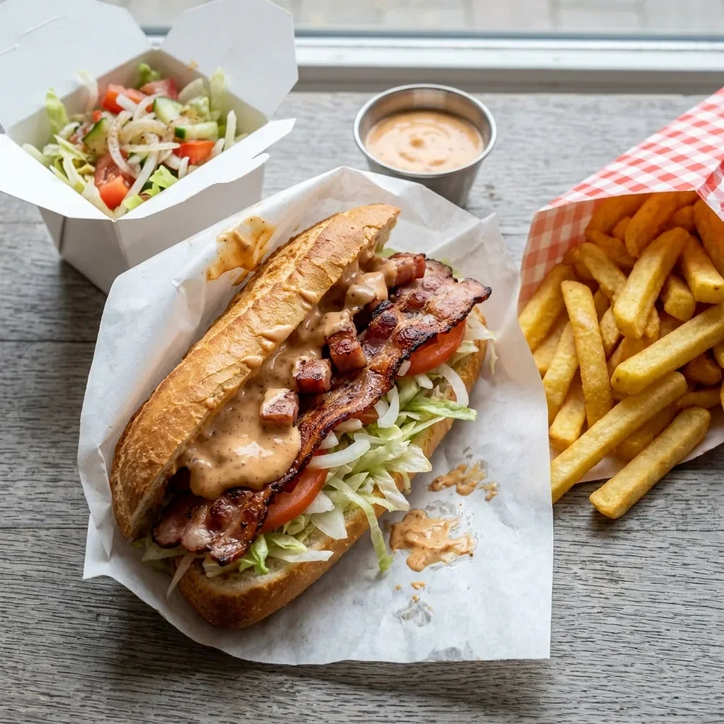 Pita bacon