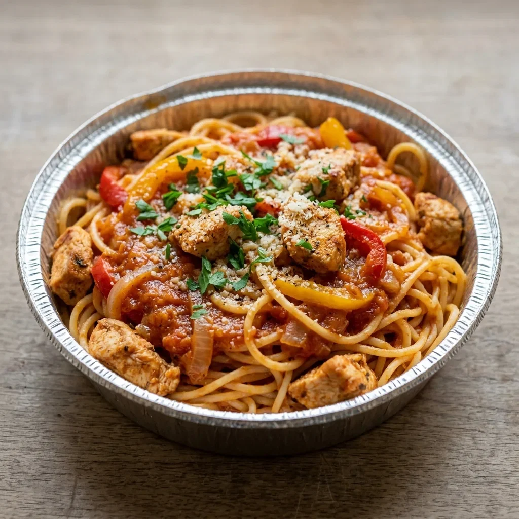 Pasta pollo