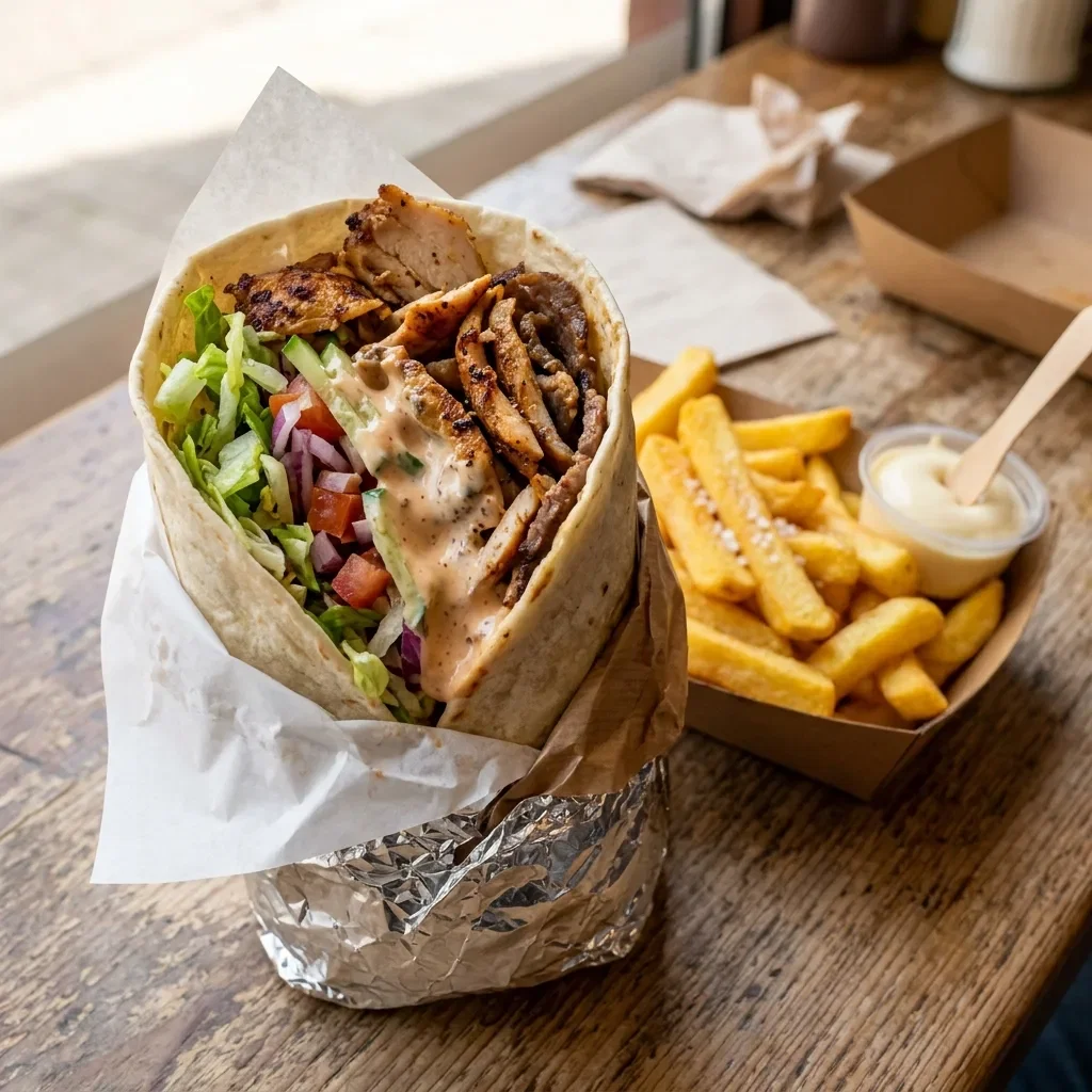 Doner kebab durum
