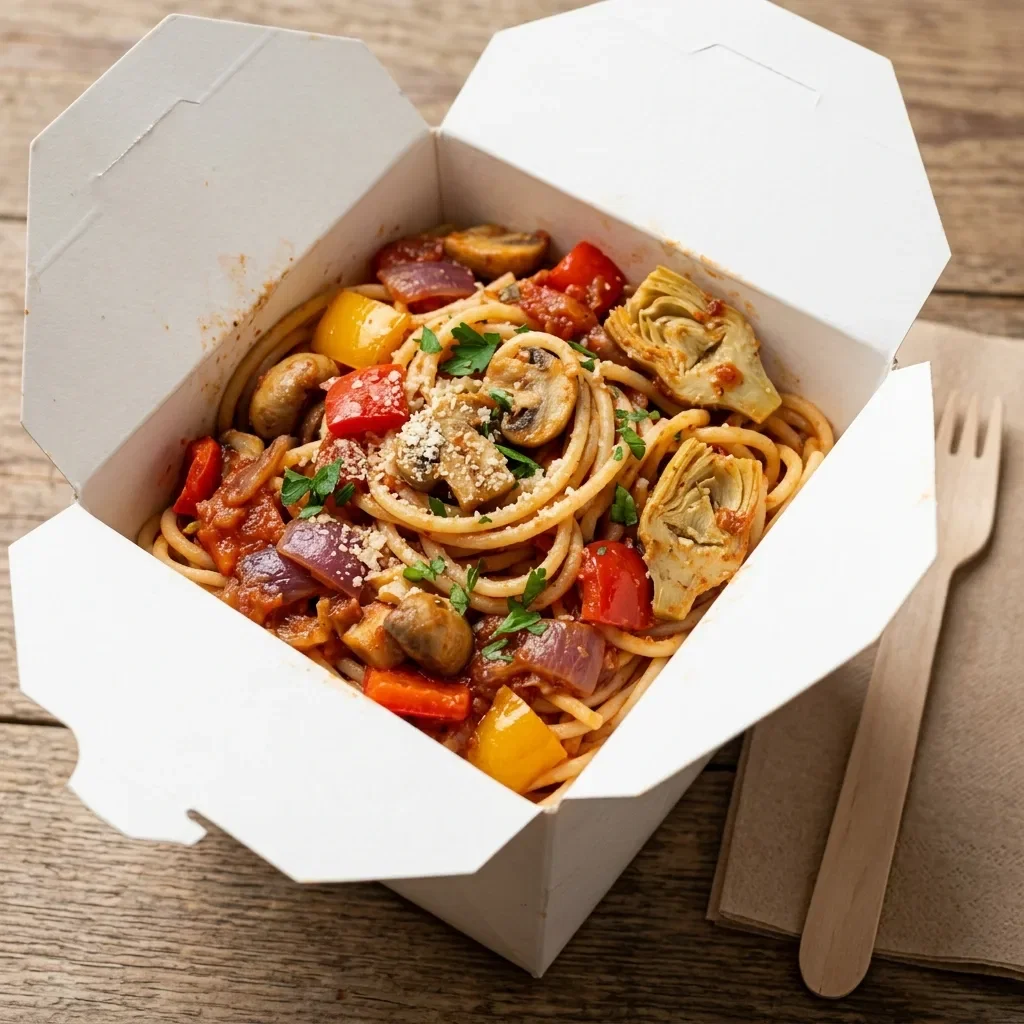 Spaghetti vegetariana