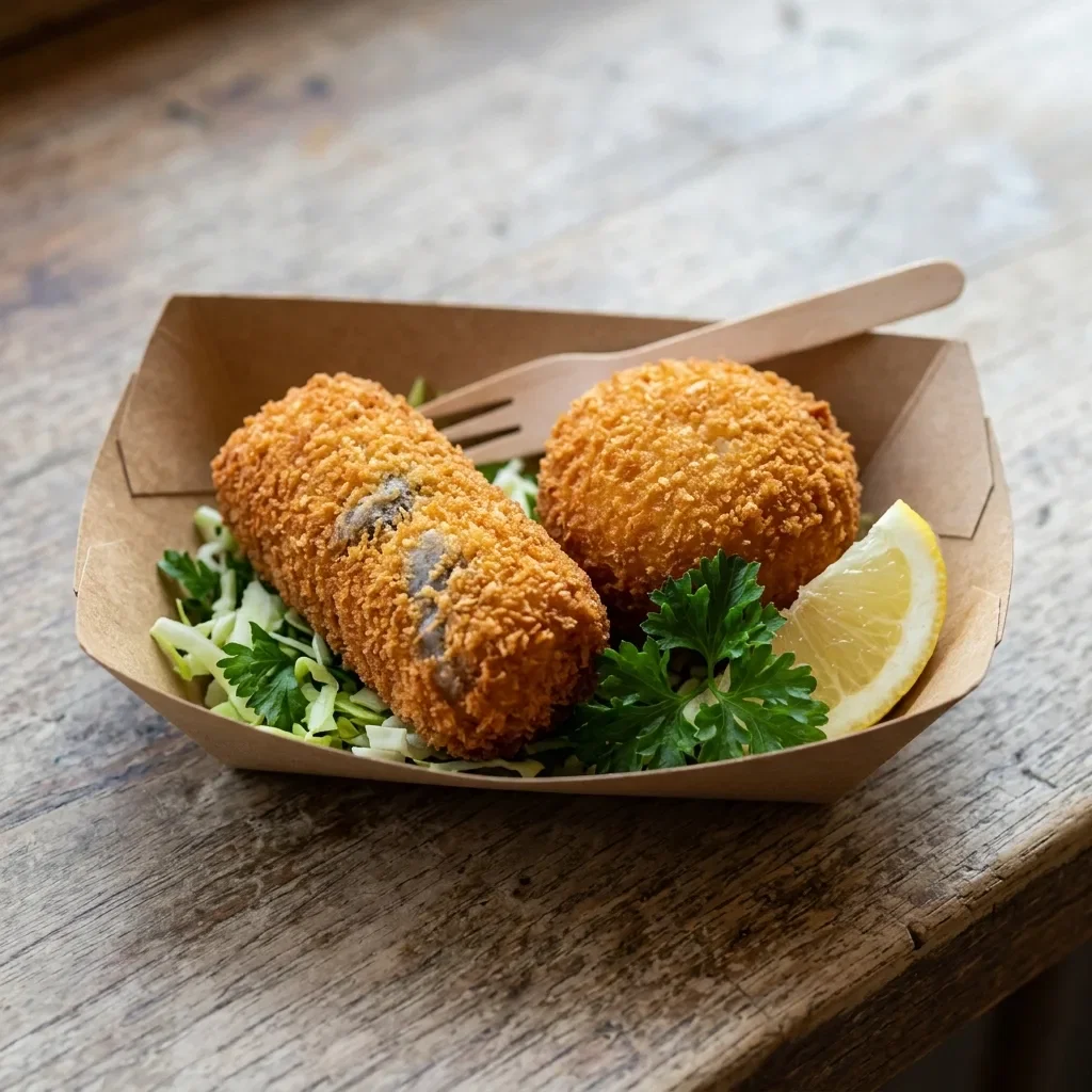 Duo van kaas- & garnaalkroketten