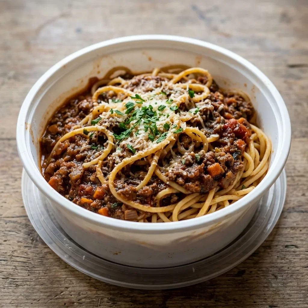 Spaghetti bolognese