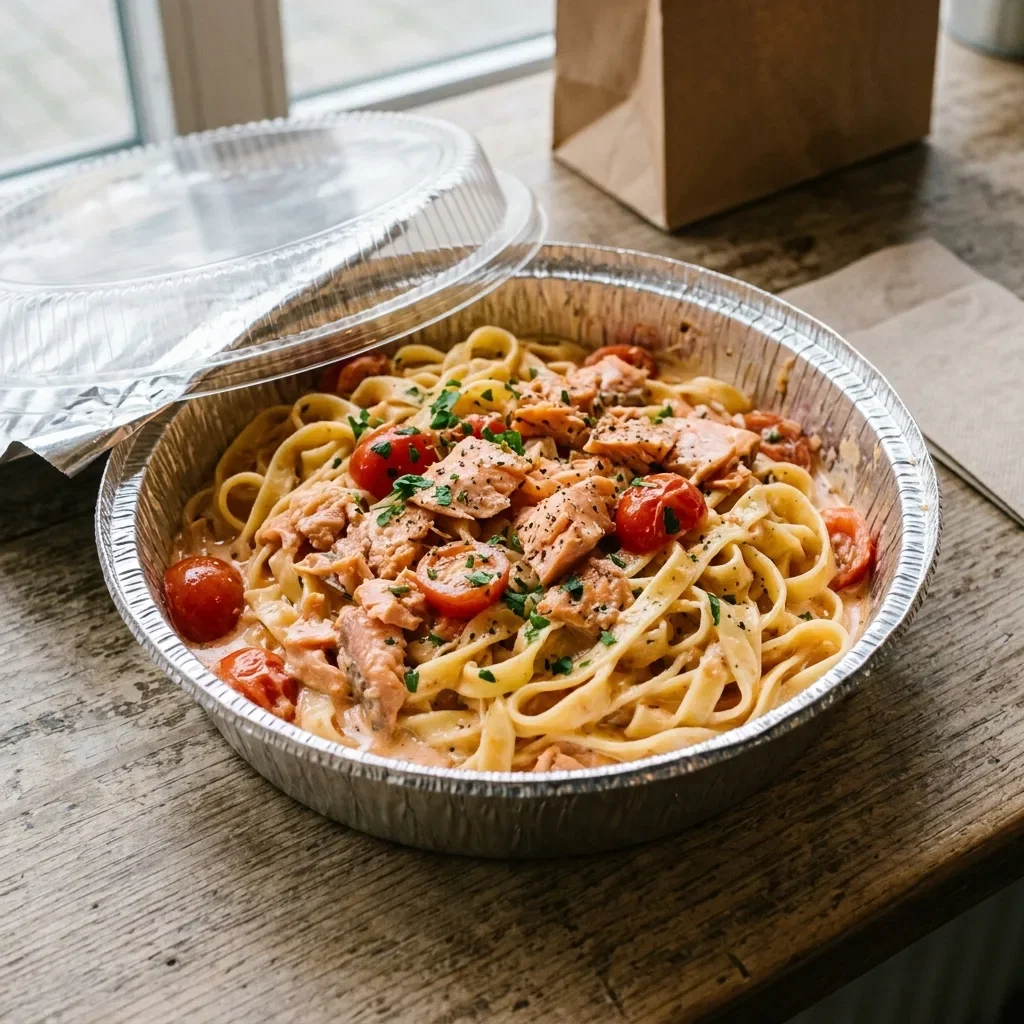 Tagliatelle al salmone