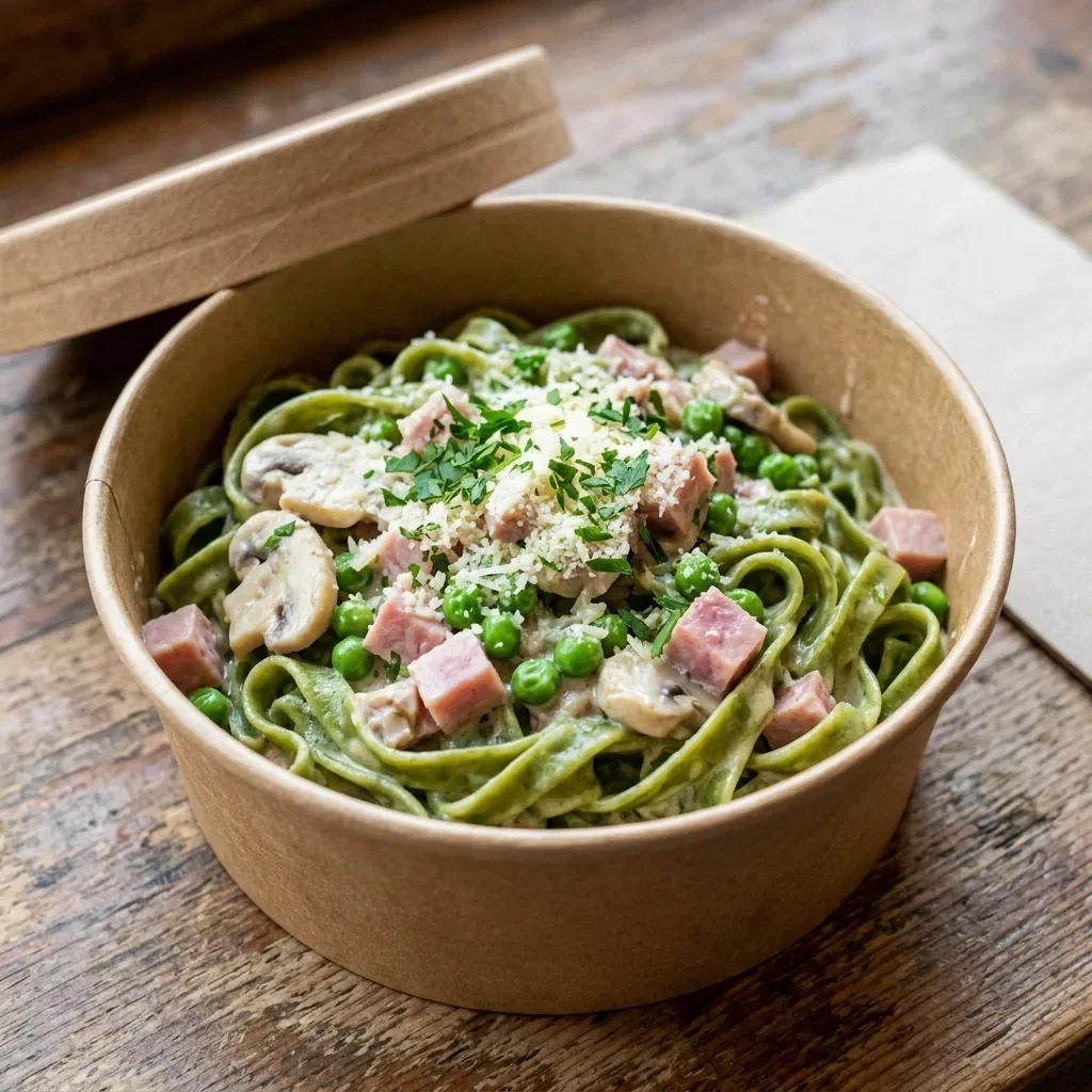 Tagliatelle verde romana