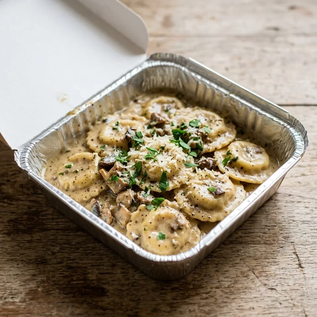 Ravioli funghi