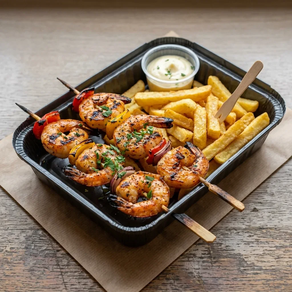 Scampi’s brochette