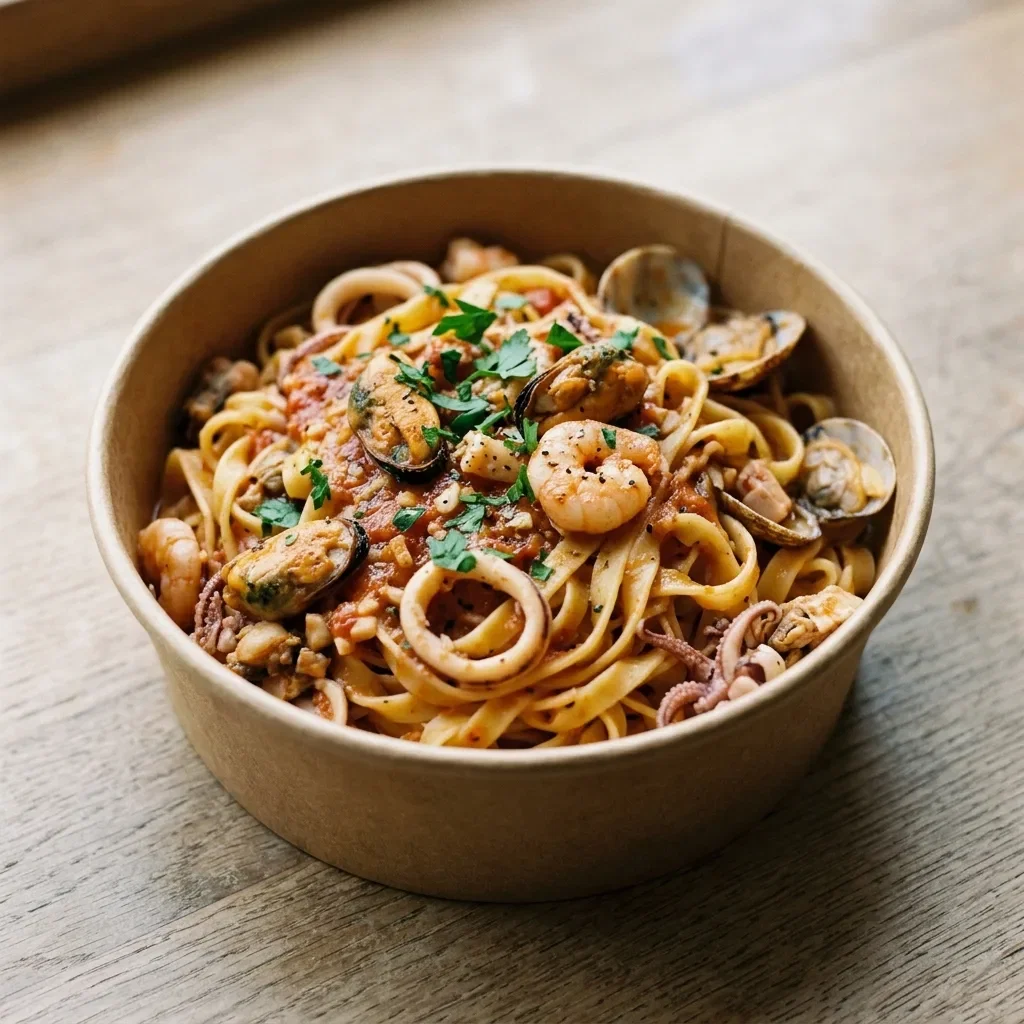 Tagliatelle frutti di mare