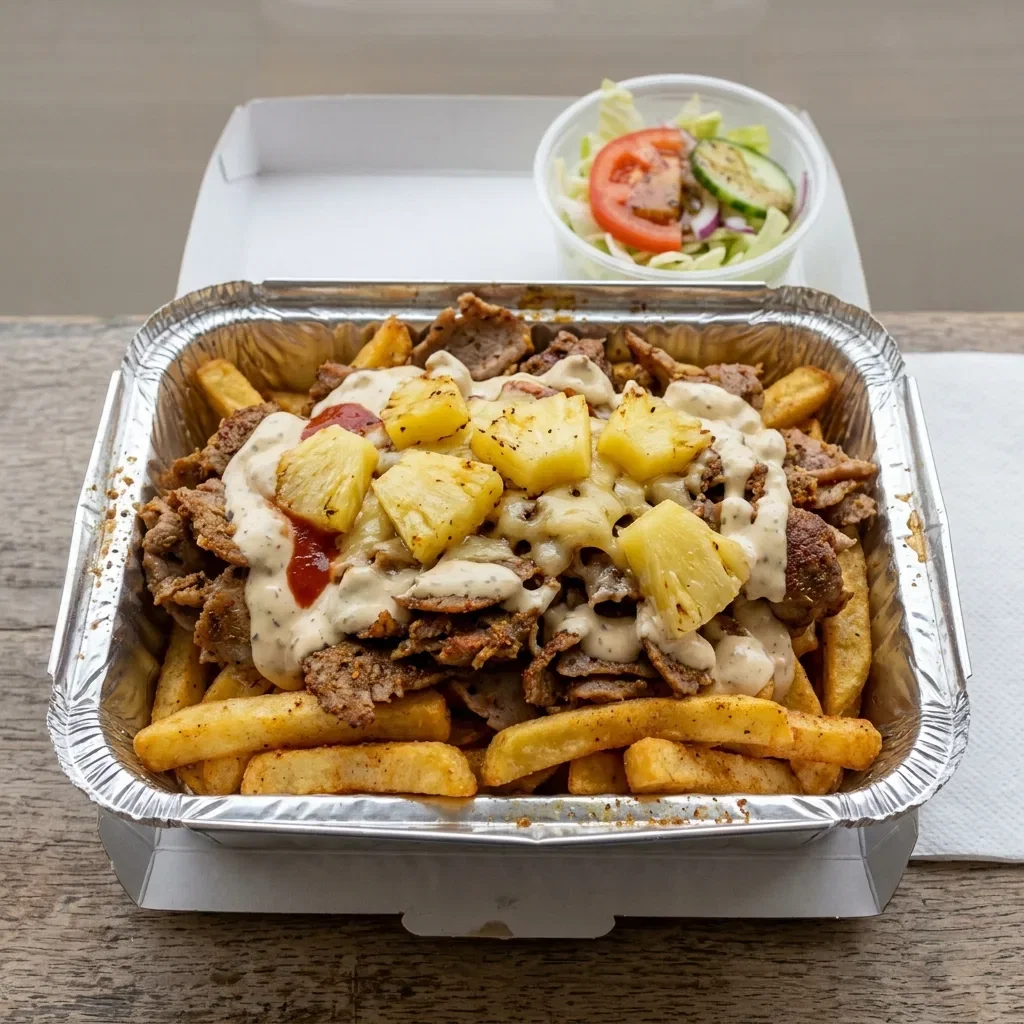 Lams schotel hawaï