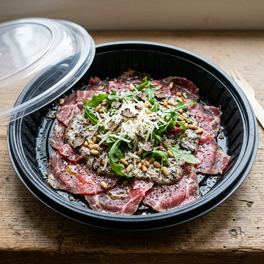 Rundscarpaccio met truffel