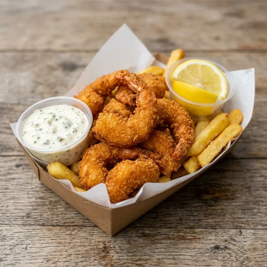 Scampi fritti
