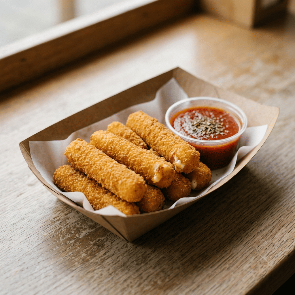 Mozzarella sticks 8 stuks