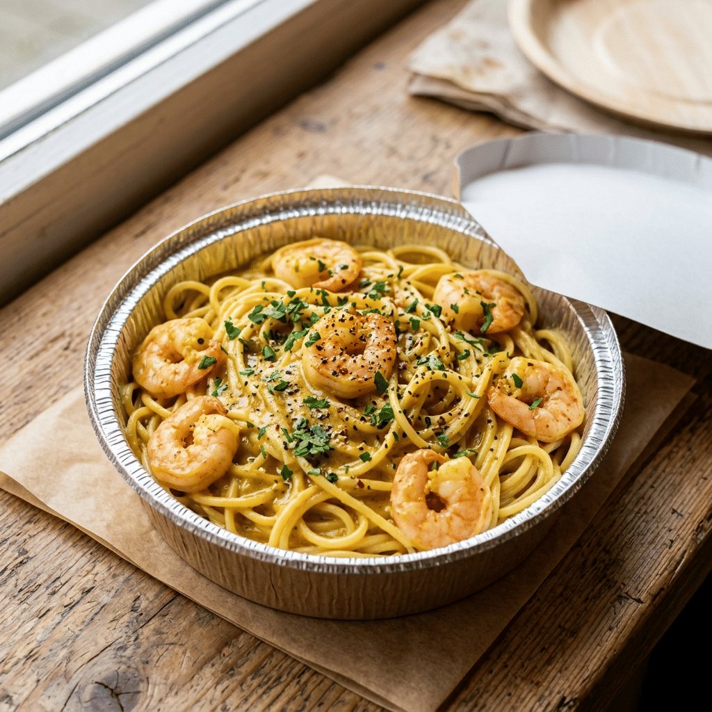 Scampi curry
