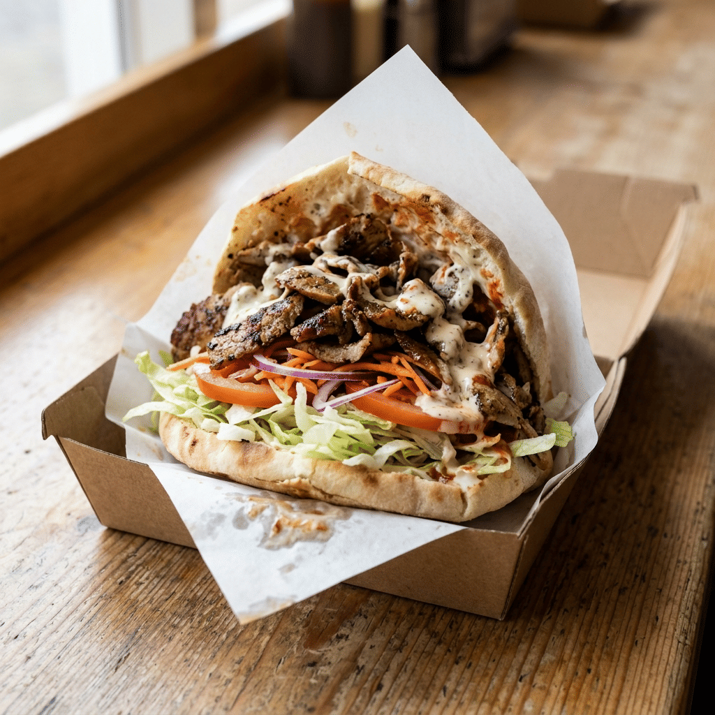 Broodje pita groot