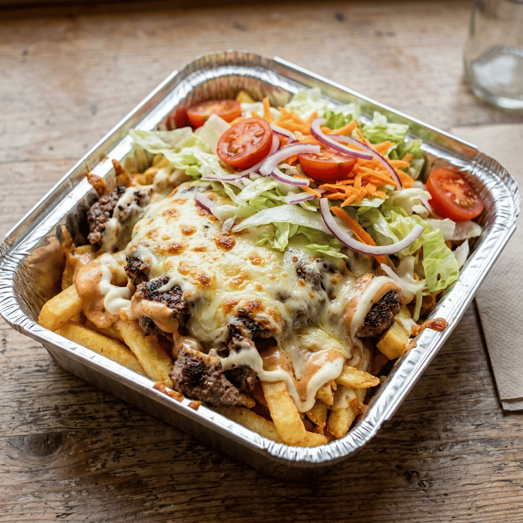 Kapsalon hamburger