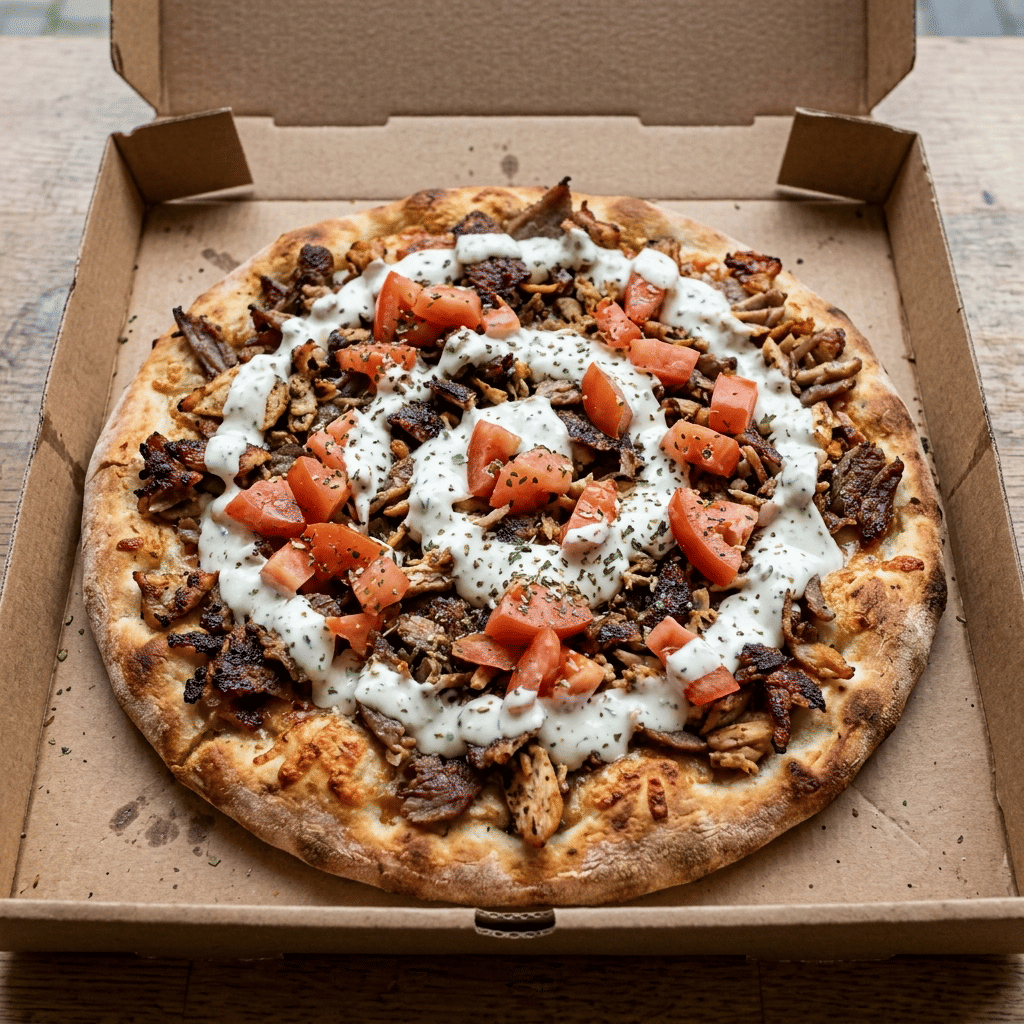 Pizza pita large