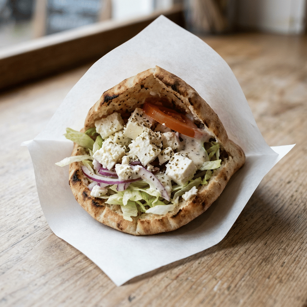 Pita kaas klein