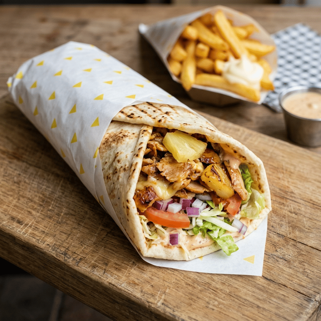 Durum pita hawaï
