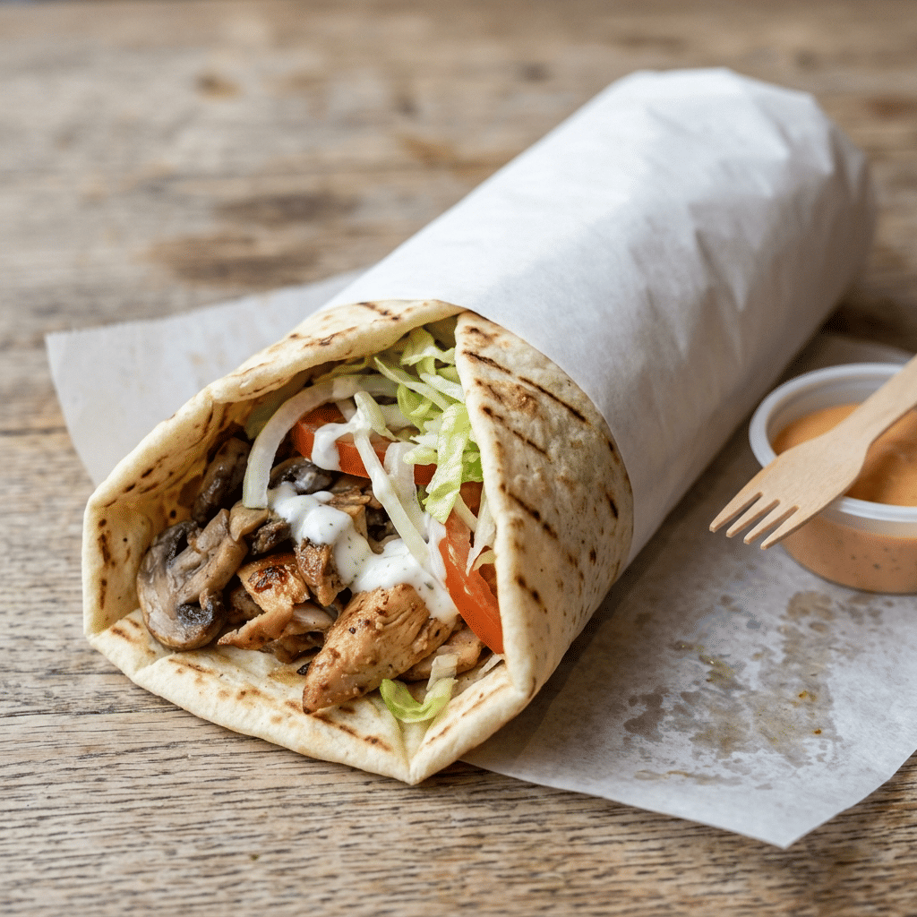 Durum kip champignons