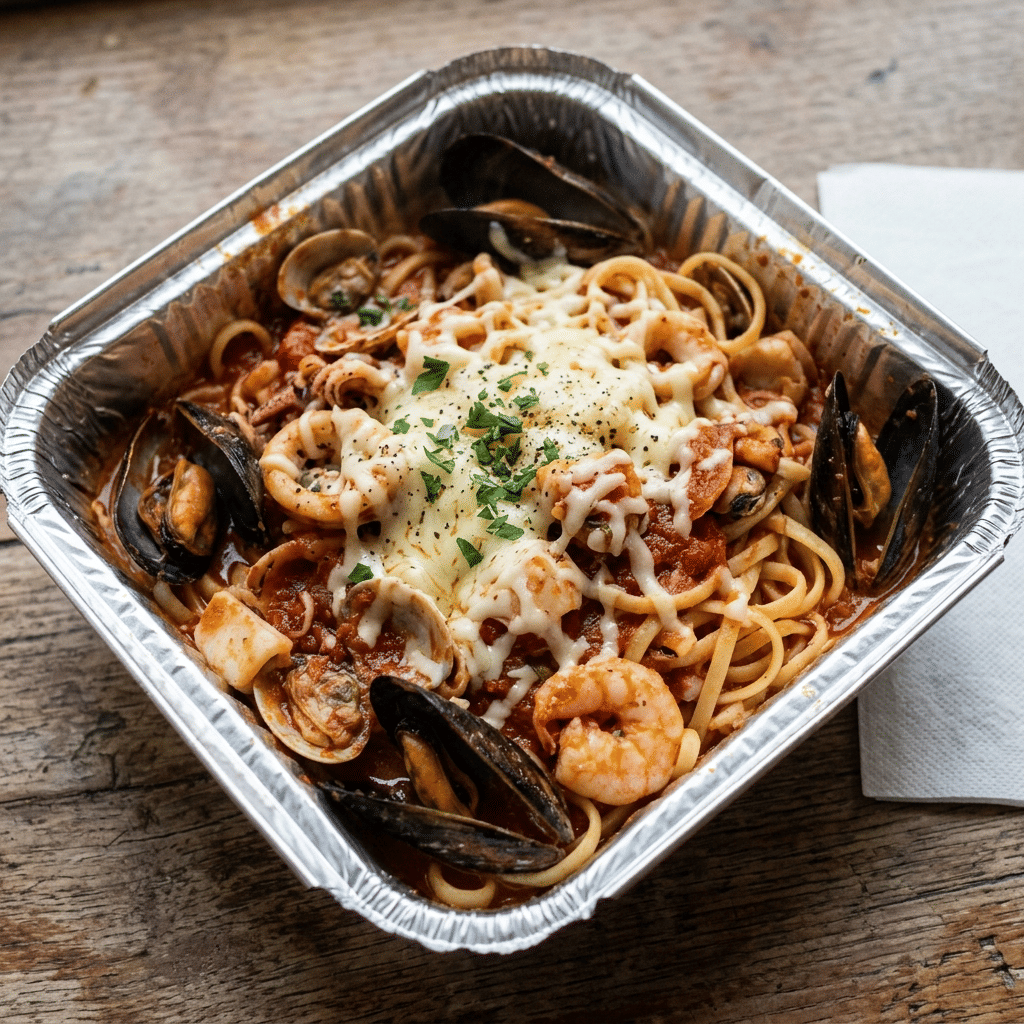 Pasta frutti di mare