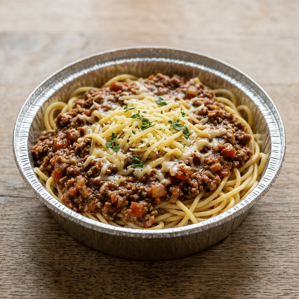 Pasta bolognese
