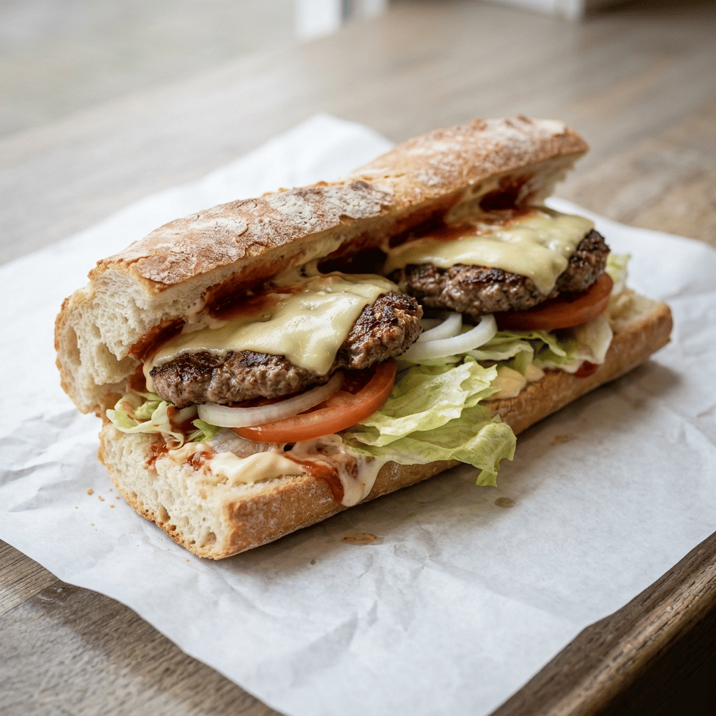 Dubbel hamburger
