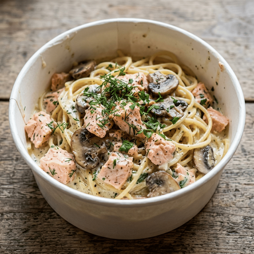 Pasta salmone