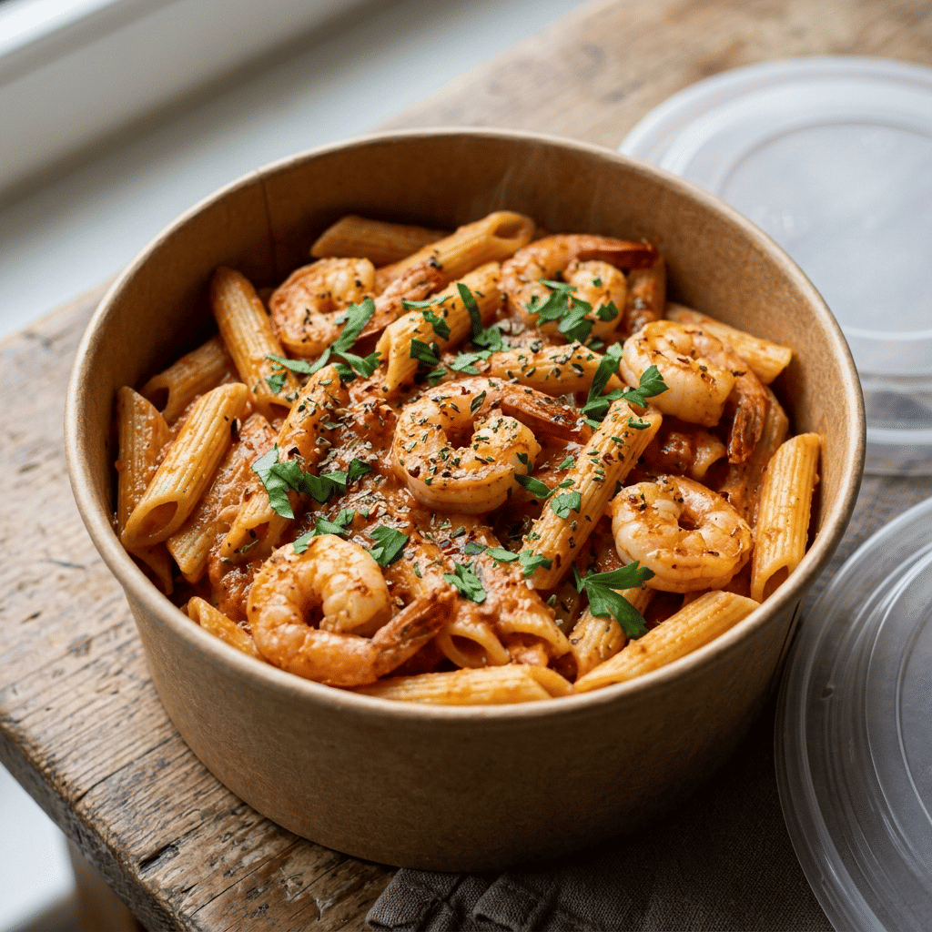 Pasta Scampi Penne