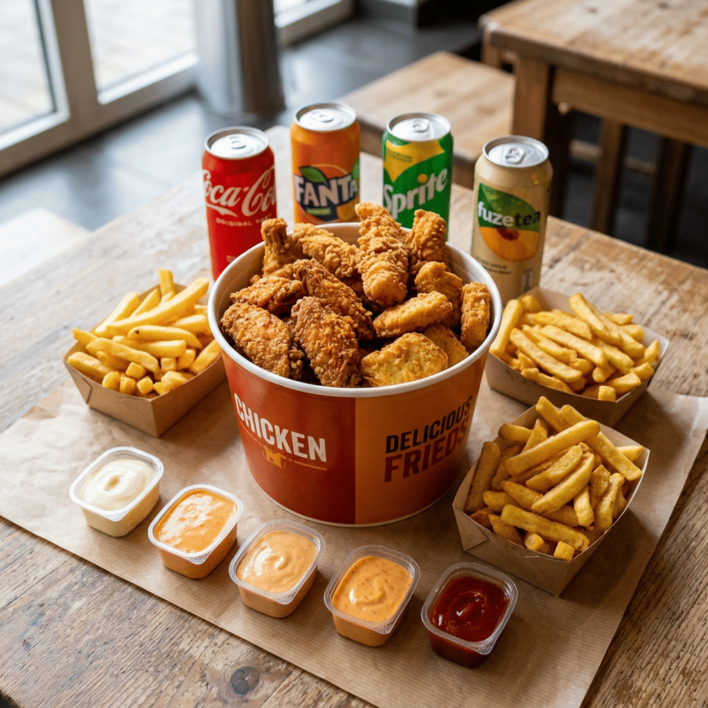 Bucket voor 4 Personen