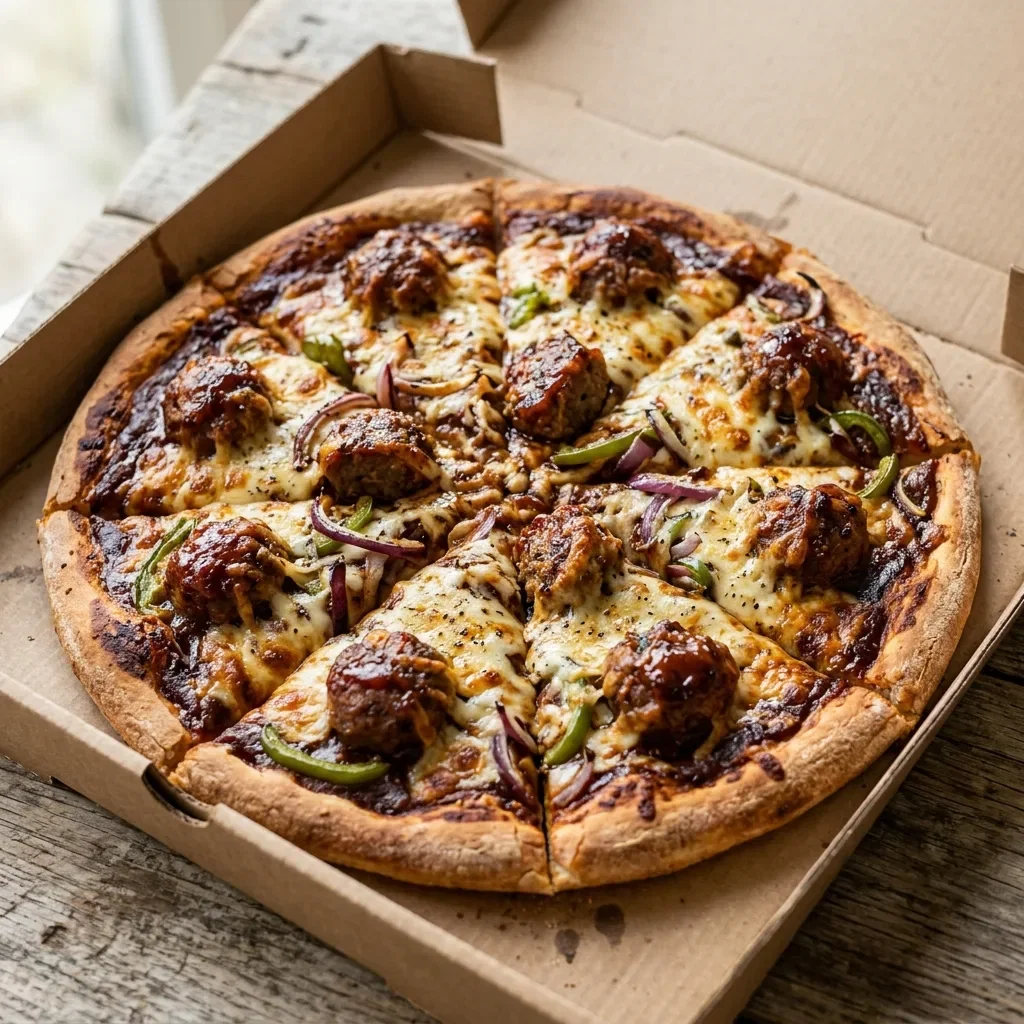Bbq meatballs large