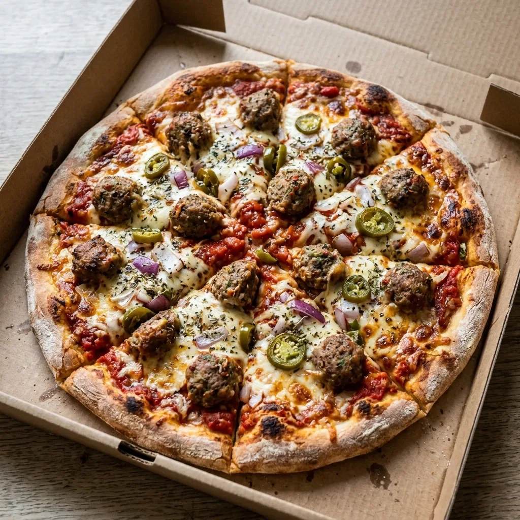 Spicy meatballs large