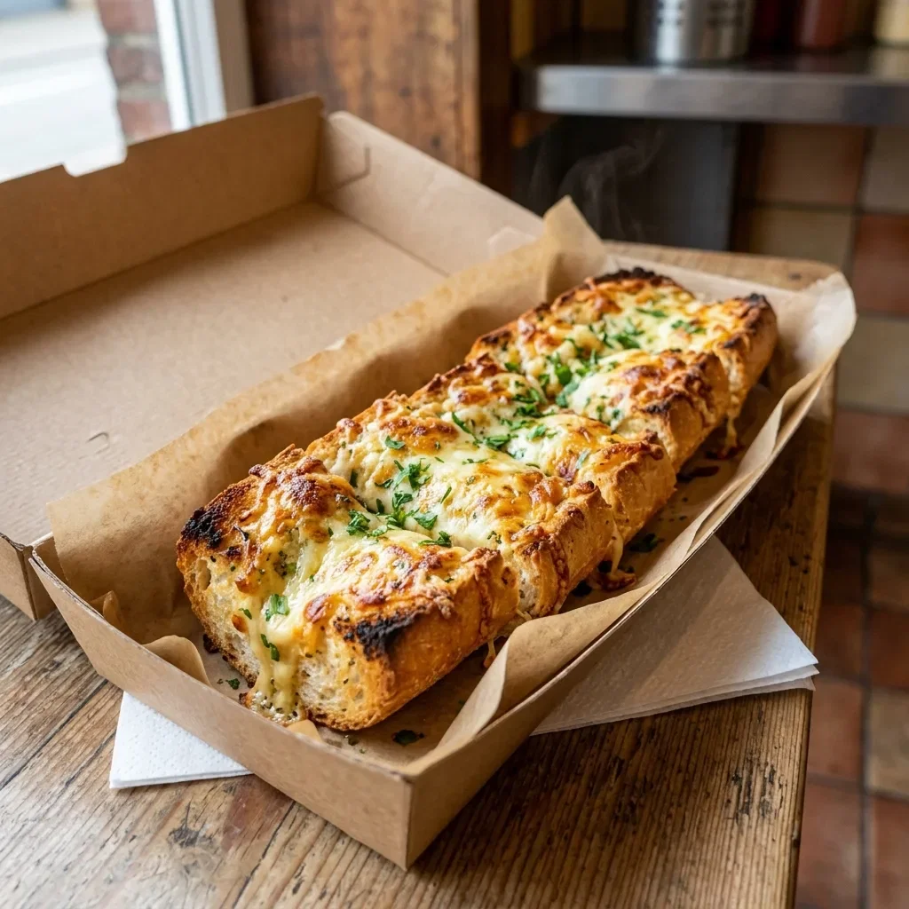 Lookbaguette met kaas