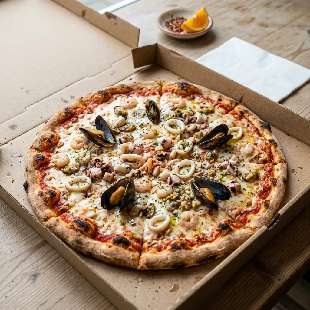 Pizza zeevruchten large