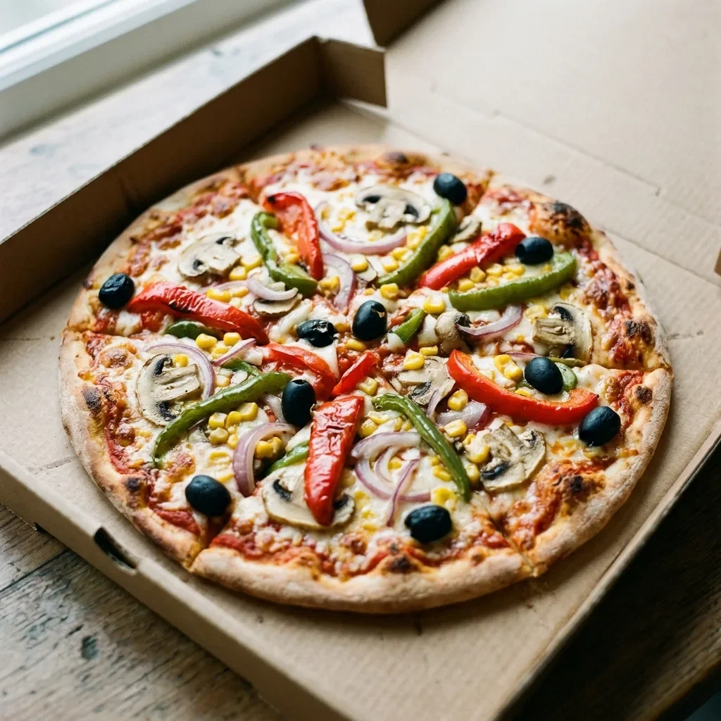 Pizza vegetarisch medium