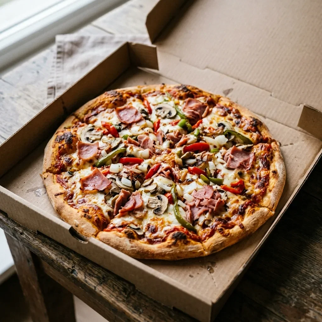 Pizza ham lovers medium