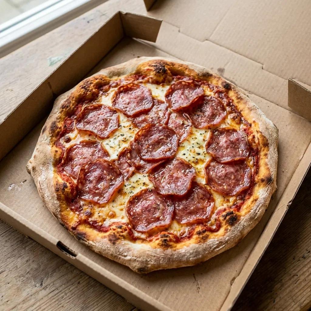 Pizza salami small