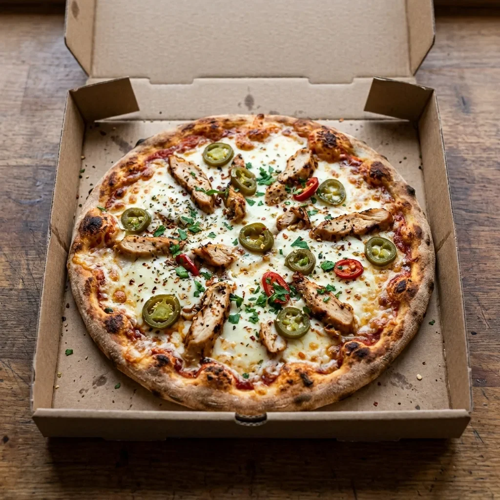 Pizza kip grill fiesta medium