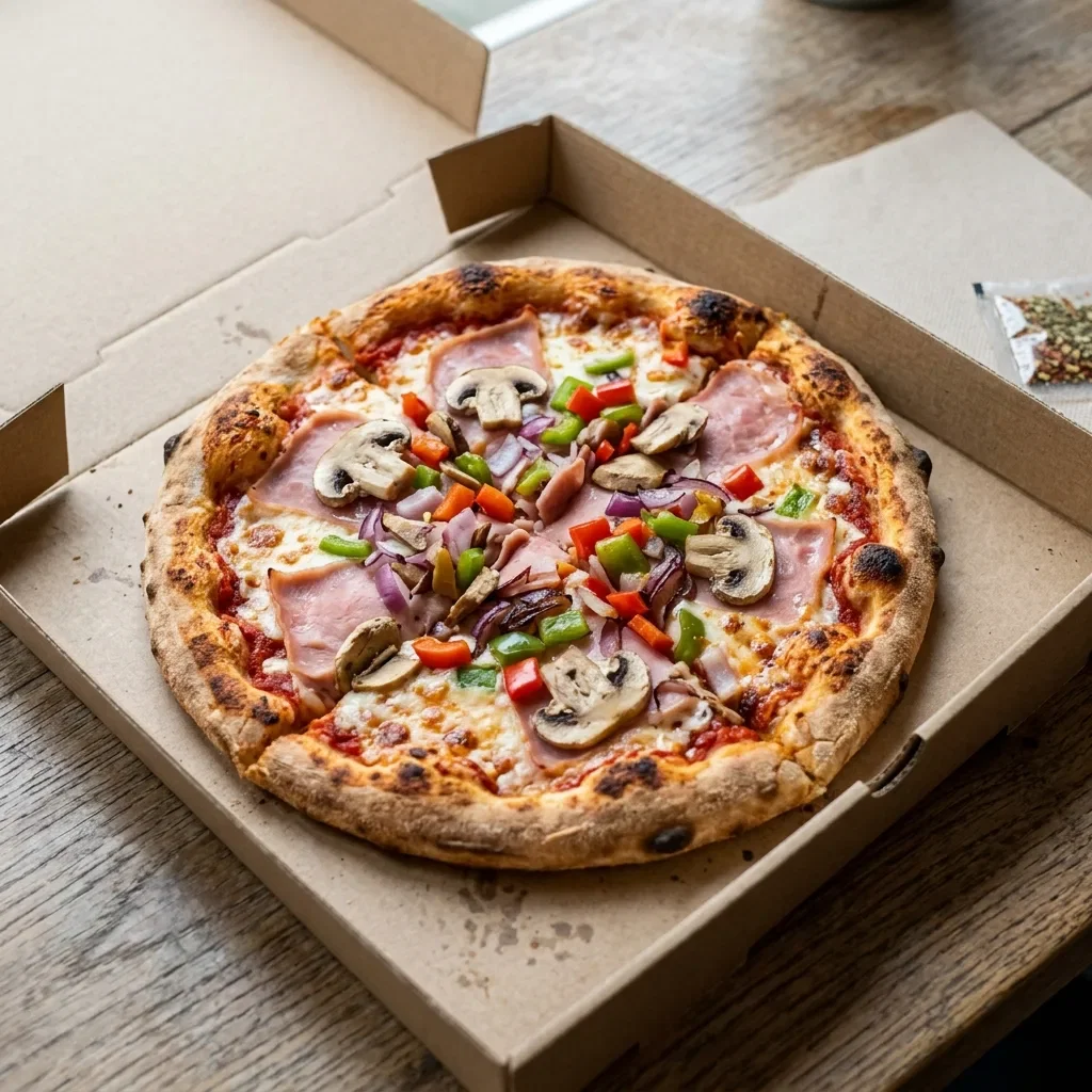 Pizza ham lovers small